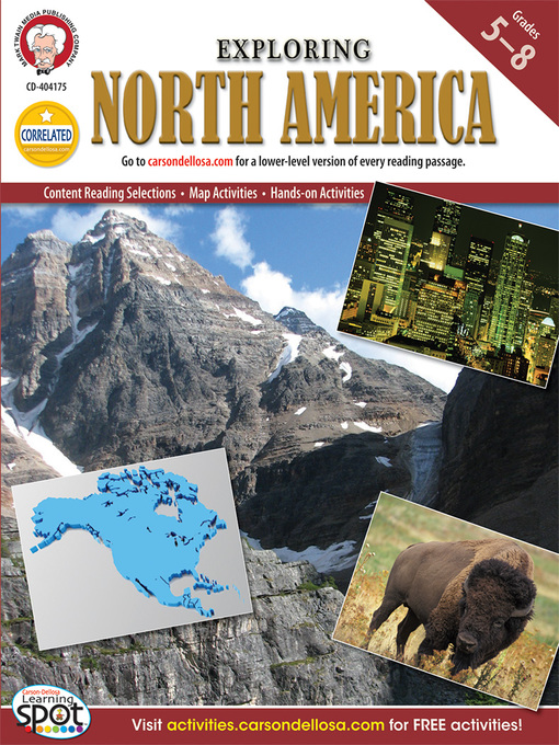 Title details for Exploring North America, Grades 5 - 8 by Michael Kramme - Available
